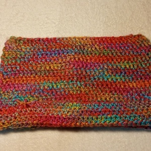 Horgolt szivárvány macska füles sapka - ruha & divat - sál, sapka, kendő - sapka - Meska.hu