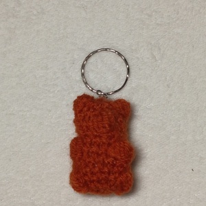 Gumimaci kulcstartó , Táska & Tok, Kulcstartó & Táskadísz, Kulcstartó, Horgolás, Ékszerkészítés, MESKA