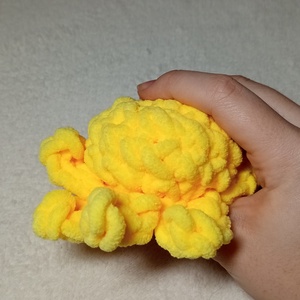 Cuki Sárga Polip - játék & sport - plüssállat & játékfigura - más figura - Meska.hu