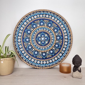 Pontozott mandala - átmérő 30cm - Meska.hu