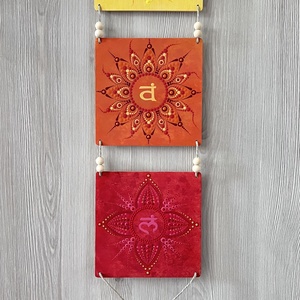 Csakrasor a csakrák színeivel és szimbólumaival - otthon & életmód - dekoráció - spiritualitás - mandala - Meska.hu