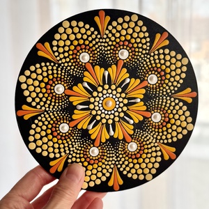 Mandala minta gyakorlólappal és festési tippekkel (PDF) - művészet - festmény - akril - Meska.hu