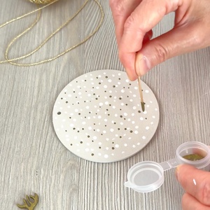 DIY  Téli varázslat fa karácsonyfadísz / 3 db (VIDEÓVAL) - diy (csináld magad) - egységcsomag - Meska.hu
