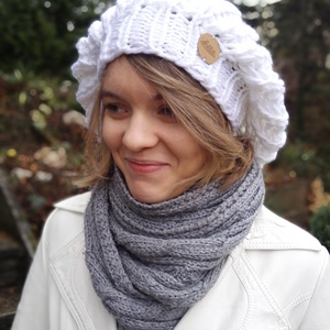 Avonlea sapka  - ultravastag fonalból - meleg gyapjús téli női sapka - ruha & divat - sál, sapka, kendő - sapka - Meska.hu