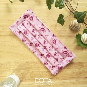 Rózsás maszk - 2 rétegű szájmaszk - mintás női arcmaszk - tiszta pamut , Ruha & Divat, Maszk, Arcmaszk, Női, Varrás, MESKA