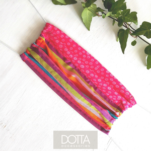 1 rétegű maszk - természetes anyagú arcmaszk - vidám pamut len selyem maszkok - gyerek szájmaszk - Meska.hu