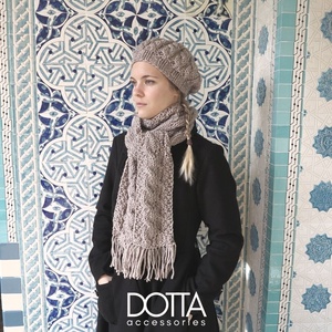 Dotta szett - sapka sál - gyapjús meleg vastag fonalból, Ruha & Divat, Sál, Sapka, Kendő, Sapka & Sál szett, Kötés, MESKA