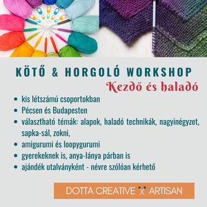 GYEREK Kötő Horgoló workshop Dottával - Kézműves kötés horgolás tanfolyam Pécsen - diy (csináld magad) - workshop & tanfolyam - Meska.hu