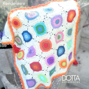 Baba takaró - Bubble baby blanket - újszülött köszöntő ajándék - pamut bababarát fonalból, Otthon & Életmód, Babaszoba, gyerekszoba, Babatakaró, gyerek pléd, Horgolás, MESKA