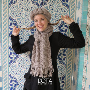 Dotta szett - sapka sál szett - vastag fonalból kézzel kötve - puha meleg gyapjús kollekció - ruha & divat - sál, sapka, kendő - sapka & sál szett - Meska.hu