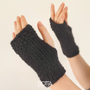 Dotta szett - sapka sál szett - vastag fonalból kézzel kötve - puha meleg gyapjús kollekció - ruha & divat - sál, sapka, kendő - sapka & sál szett - Meska.hu