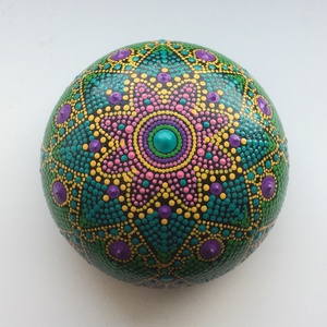 Egyedi gyönyörű mandalafestés -  - Meska.hu