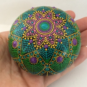 Egyedi gyönyörű mandalafestés - Meska.hu