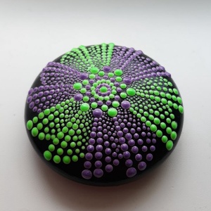 Sötétben világító mandala festés - otthon & életmód - dekoráció - spiritualitás - mandala - Meska.hu