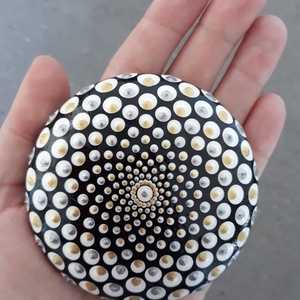 Karácsonyi mandaladísz - otthon & életmód - dekoráció - dísztárgy - Meska.hu