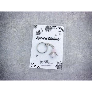 Leszel a tanúm kulcstartó rózsakvarccal, Esküvő, Meghívó & Kártya, Tanú felkérő, , MESKA