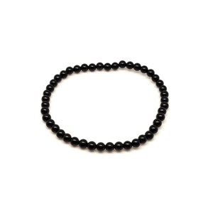 Ónix ásvány karkötő golyós 4mm, Ékszer, Karkötő, Ásványkarkötő, , MESKA