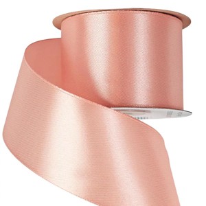 Szatén szalag 50mmx22,86m - púder bézs, Kellékek & szerszámok, Rövidáru, Szalag, pánt, Szatén szalag, , MESKA
