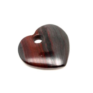 Tigrisvas fánk szív 35x33mm, Ékszer, Nyaklánc, Medál, , MESKA