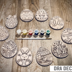 Fa kifestő csomag (10db), DIY (Csináld magad), Egységcsomag, , MESKA