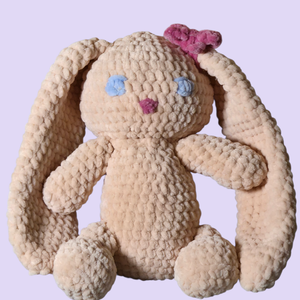 Horgolt masnis nyuszi, Játék & Sport, Plüssállat & Játékfigura, Nyuszi, Horgolás, MESKA