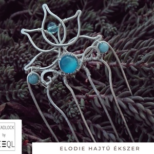 BeEql Elodie hajtű ékszer - ruha & divat - hajdísz & hajcsat - hajcsat & hajtű - Meska.hu