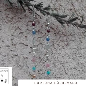 BeEql Fortuna fülbevaló - ékszer - fülbevaló - lógó csepp fülbevaló - Meska.hu