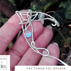 BeEql Fay tünde fül ékszer - ékszer - fülbevaló - fülékszer - Meska.hu