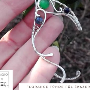 BeEql Florance tünde fül ékszer - ékszer - fülbevaló - fülékszer - Meska.hu