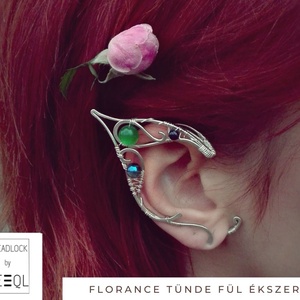 BeEql Florance tünde fül ékszer - ékszer - fülbevaló - fülékszer - Meska.hu