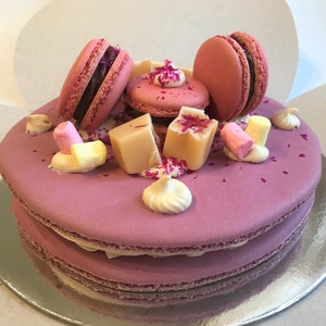 Óriás MACARON torta  - élelmiszer - édesség - Meska.hu