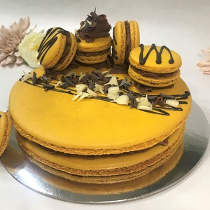 Óriás MACARON torta  - élelmiszer - édesség - Meska.hu