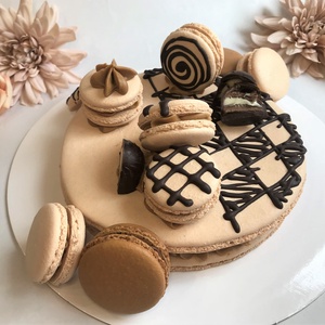 Óriás MACARON torta - élelmiszer - édesség - Meska.hu Óriás MACARON torta - élelmiszer - édesség - Meska.hu