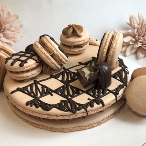 Óriás MACARON torta  - élelmiszer - édesség - Meska.hu