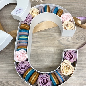 Betű MACARON box - élelmiszer - édesség - Meska.hu