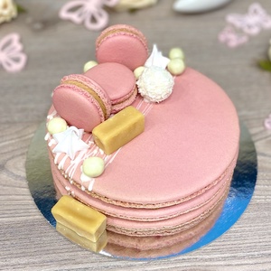 Kétemeletes óriás MACARON torta  - Meska.hu