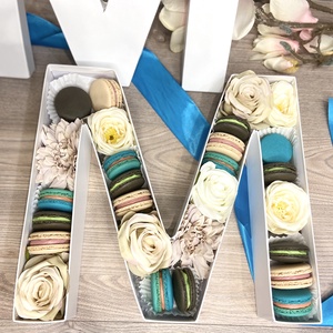 Betű MACARON box - élelmiszer - édesség - Meska.hu