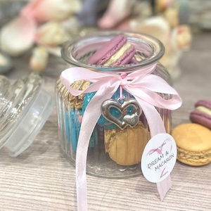 Macaron üvegben  - élelmiszer - édesség - Meska.hu