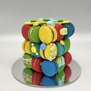 MACARON kocka - élelmiszer - édesség - Meska.hu