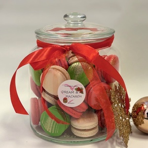 Macaron üvegbe zárva , Élelmiszer, Édesség, Élelmiszer előállítás, MESKA
