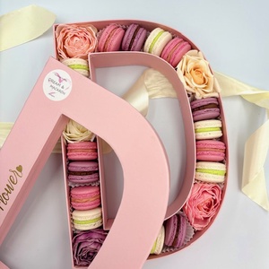 Betű MACARON box - élelmiszer - édesség - Meska.hu