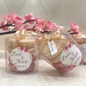 Köszönetajándék - élelmiszer - édesség - macaron - Meska.hu
