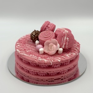 Kétszintes óriás MACARON torta  - élelmiszer - édesség - macaron - Meska.hu