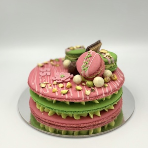 Kétszintes óriás MACARON torta  - Meska.hu