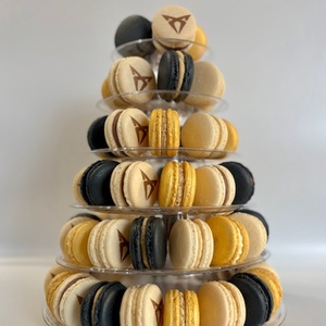  6 emeletes MACARON torony  - élelmiszer - édesség - macaron - Meska.hu