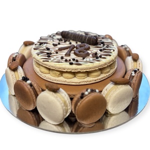 MACARON duó torta  - élelmiszer - édesség - macaron - Meska.hu