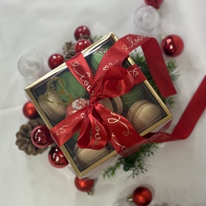 Karácsonyi Macaron box - élelmiszer - édesség - macaron - Meska.hu