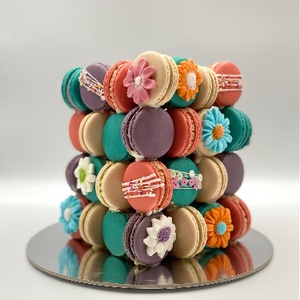 MACARON kocka - élelmiszer - édesség - macaron - Meska.hu