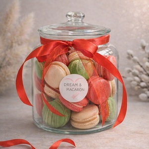 Macaron üvegbe zárva �� - élelmiszer - édesség - macaron - Meska.hu