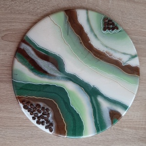 Epoxy falikép / falióra - otthon & életmód - dekoráció - kép & falikép - 3d képek - Meska.hu